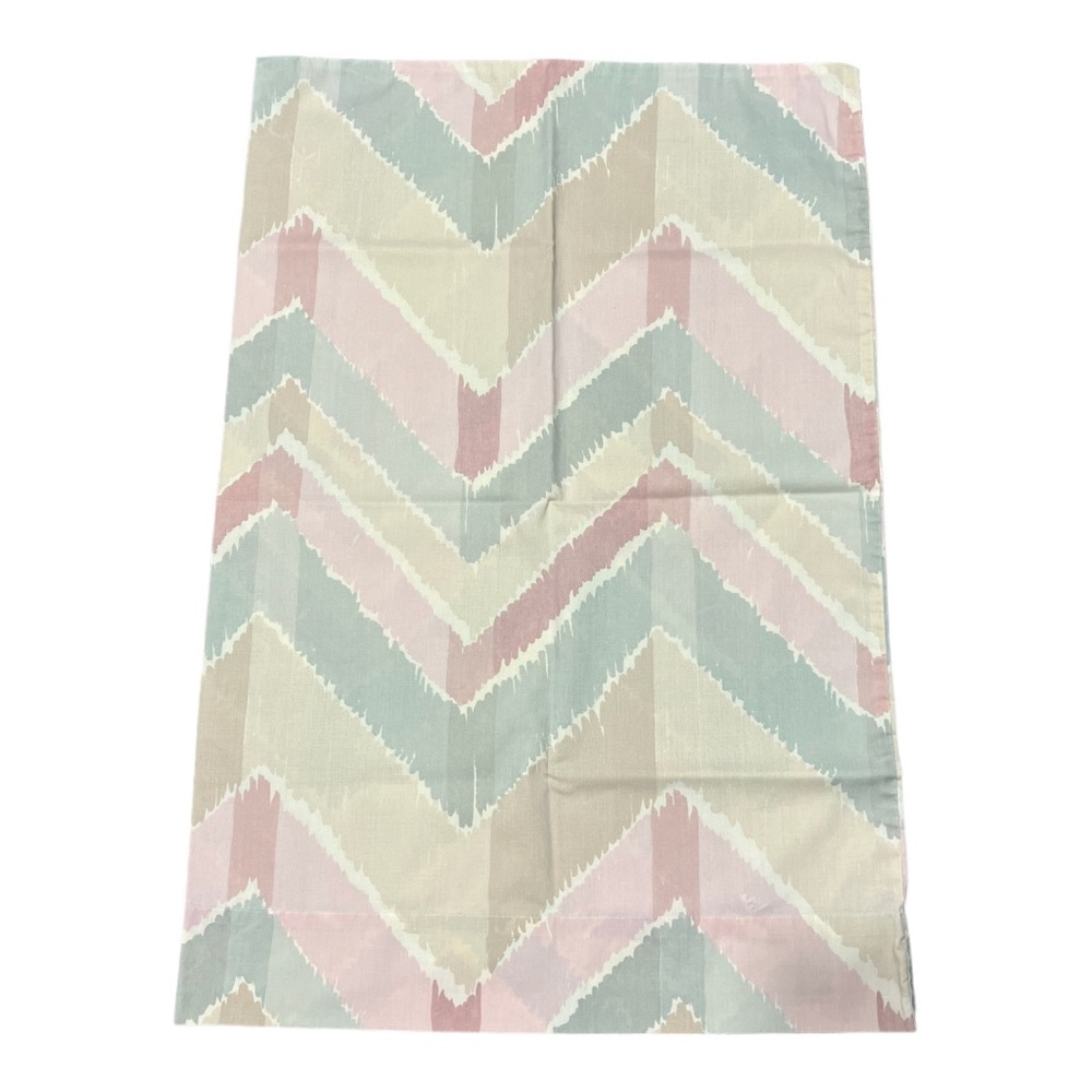 Vintage pillowcase 20” x 30” pastel colors